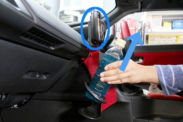 バックヤード ホンダ S660 JW5 ナビブラケット Ver.L ドリンクホルダー装着可能タイプ ブラック BACKYARD SPECIAL ナビブラケット Ver.L のパーツレビュー | S660