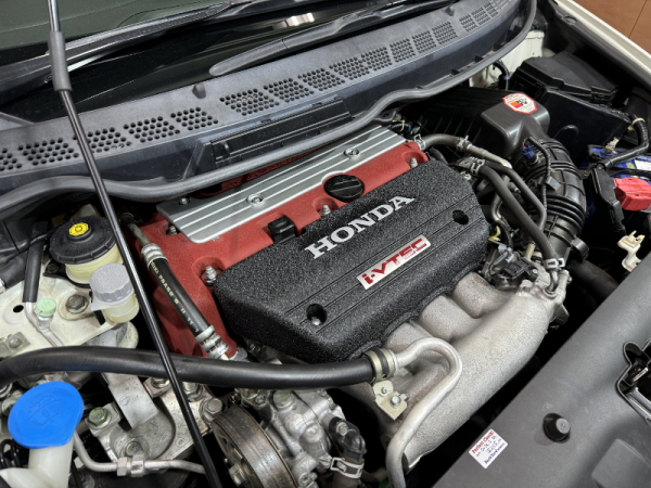 結晶塗装 エンジンカバー